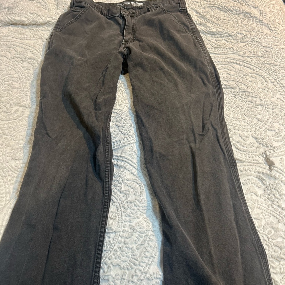 Carhartt Gray Relaxed Fit Pants